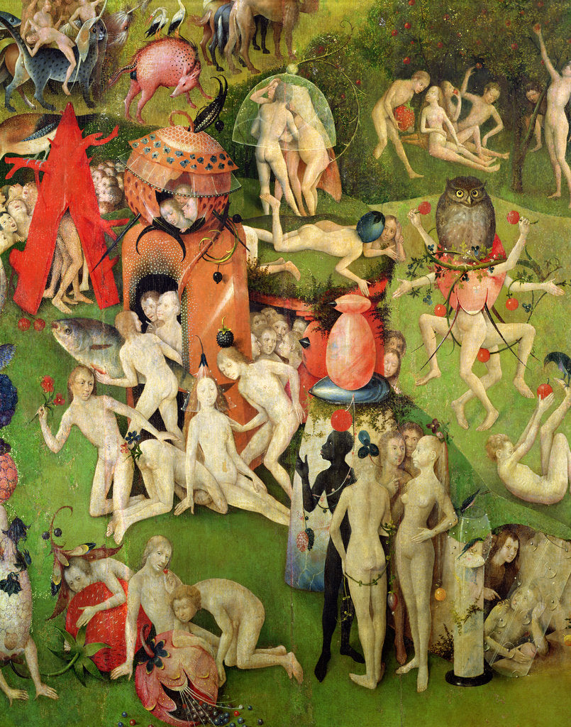 Detail of The Garden of Earthly Delights, 1490-1500 by Hieronymus Bosch