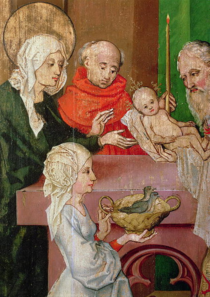 Detail of Detail of the Presentation in the Temple by Martin Schongauer