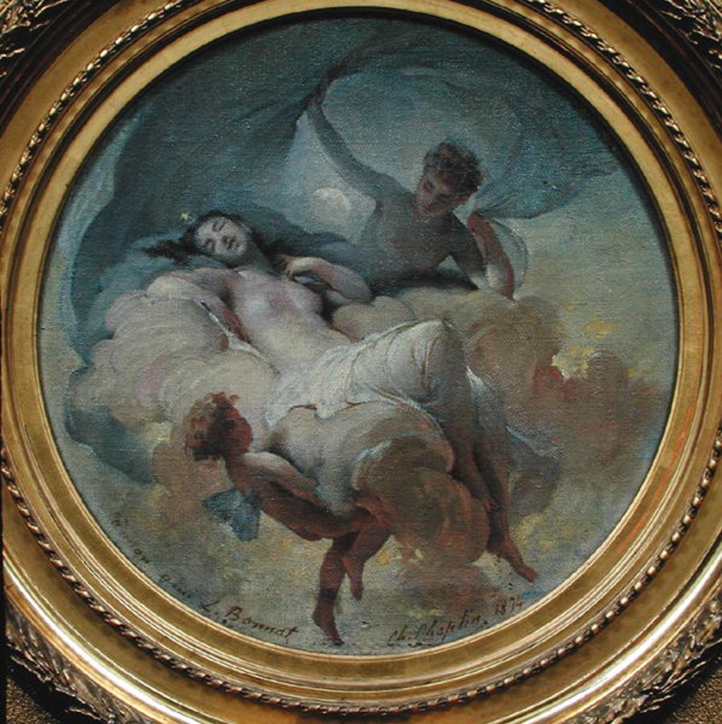 Detail of Allegory of the Night, 1874 by Charles Joshua Chaplin