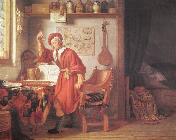 Detail of The Doctor's Visit by Heiman Dullaert