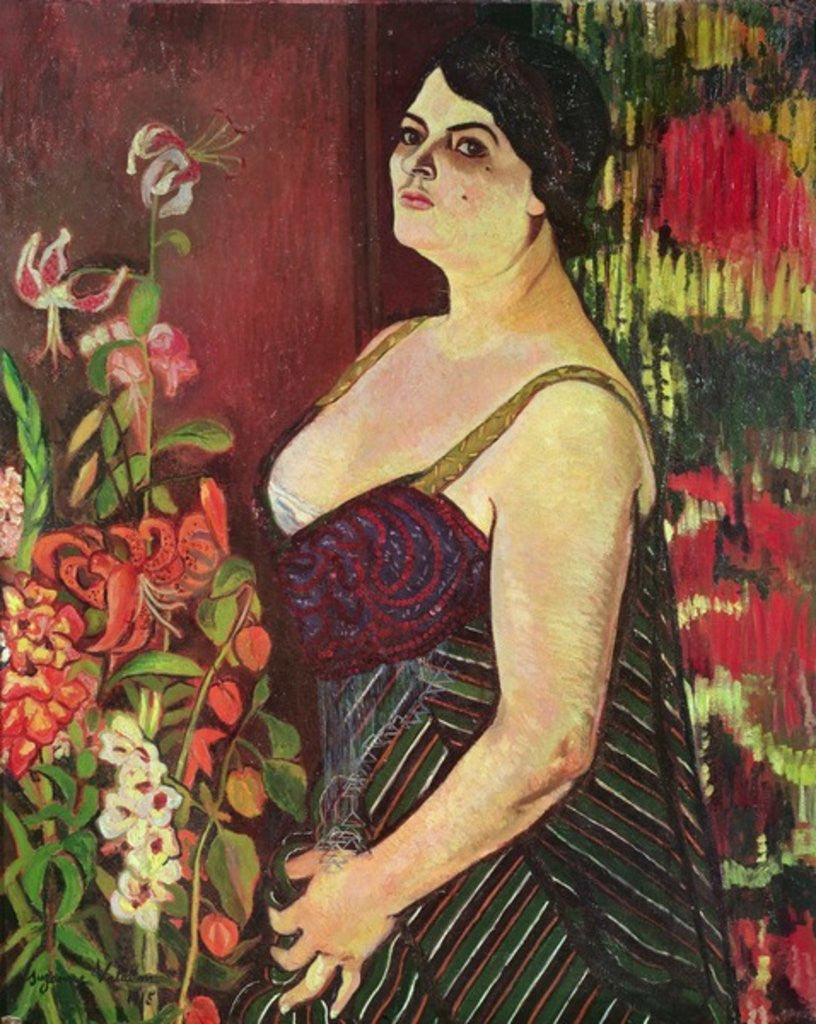 Portrait of Madame Coquiot, 1918 by Marie Clementine Valadon