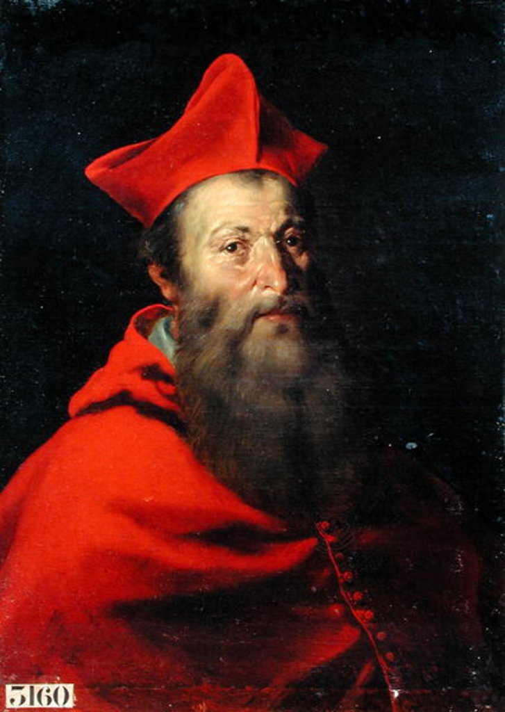 Detail of Cardinal Jacques Sadolet Bishop of Carpentras by French School