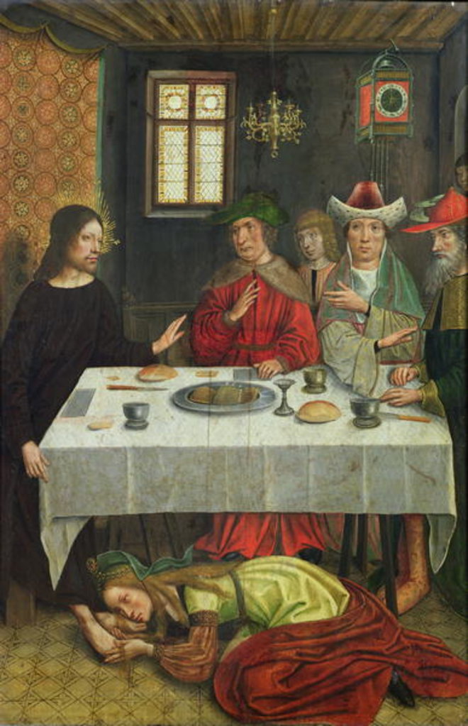 Detail of The Meal at the House of Simon the Pharisee by French School