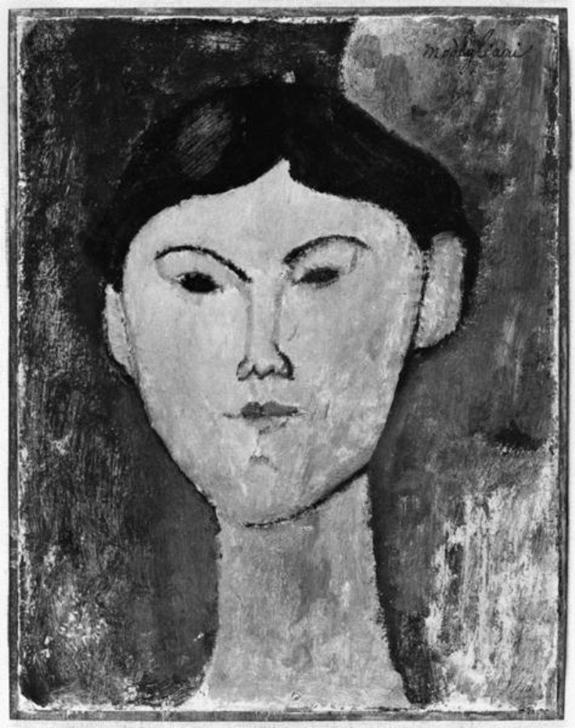 Detail of Beatrice Hastings c.1914-15 by Amedeo Modigliani