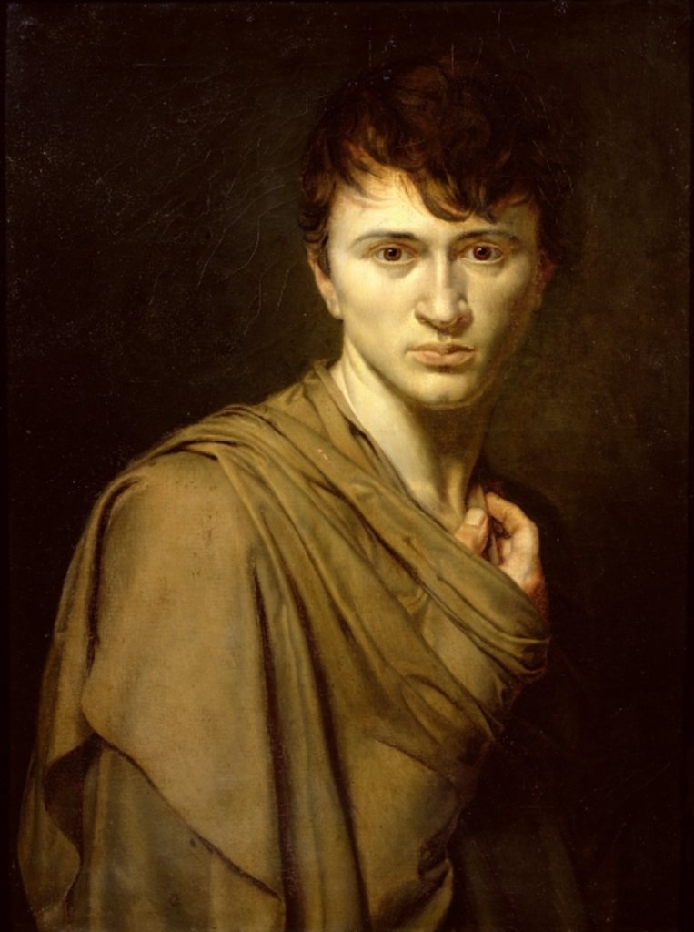 Detail of Self Portrait, 1806 by Abel de Pujol