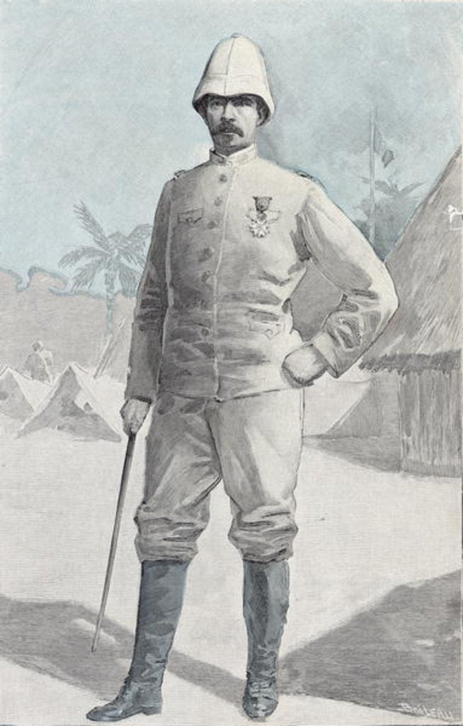 Detail of General Alfred Amedee Dodds by French School