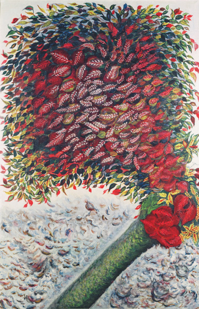 Detail of The Red Tree, 1928-30 by Seraphine Louis