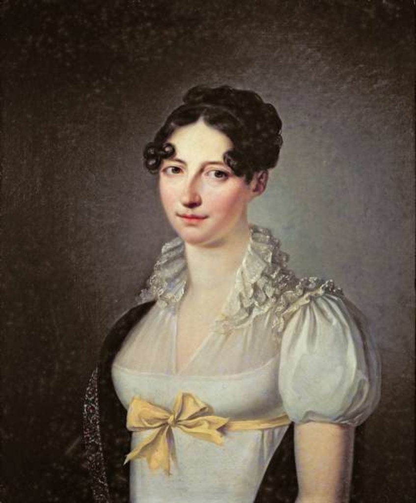 Detail of Madame Laure de Berny by Henri Nicolas van Gorp