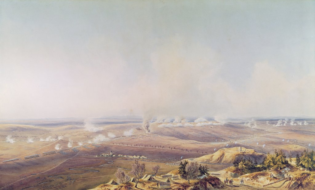 Detail of The Battle of Austerlitz, 2nd December 1805, Ten O'Clock, 1835 by Jean Antoine Simeon Fort