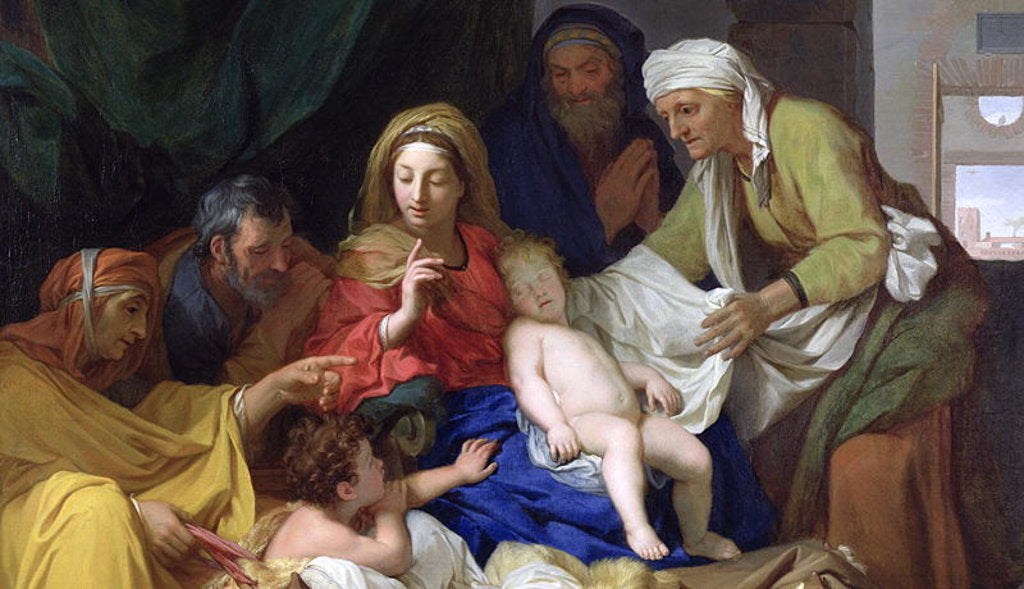 Detail of The Sleeping Christ, 1655 by Charles Le Brun