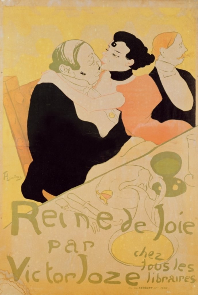 Detail of Queen of Joy, 1892 by Henri de Toulouse-Lautrec