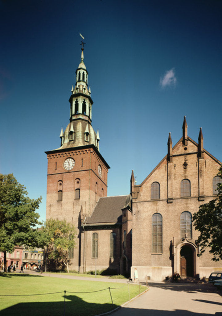 Detail of View of the Cathedral, built 1697-99 by Norwegian School