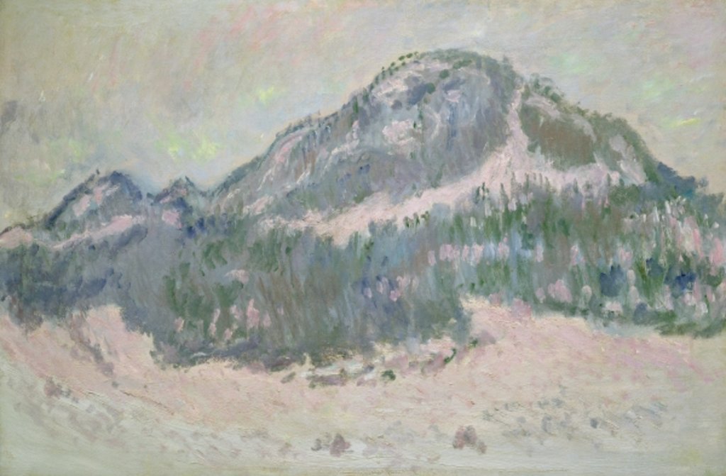 Detail of Mount Kolsaas, Norway, 1895 by Claude Monet