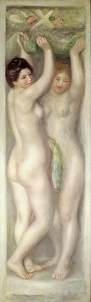 Detail of Caryatids by Pierre Auguste Renoir