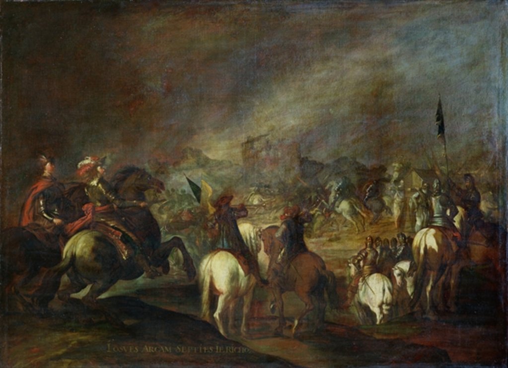 Detail of Joshua at the walls of Jericho by Esteban March