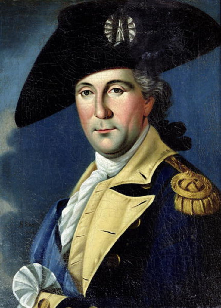 Detail of George Washington by Samuel King