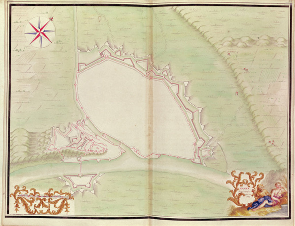 Detail of Namur by French School