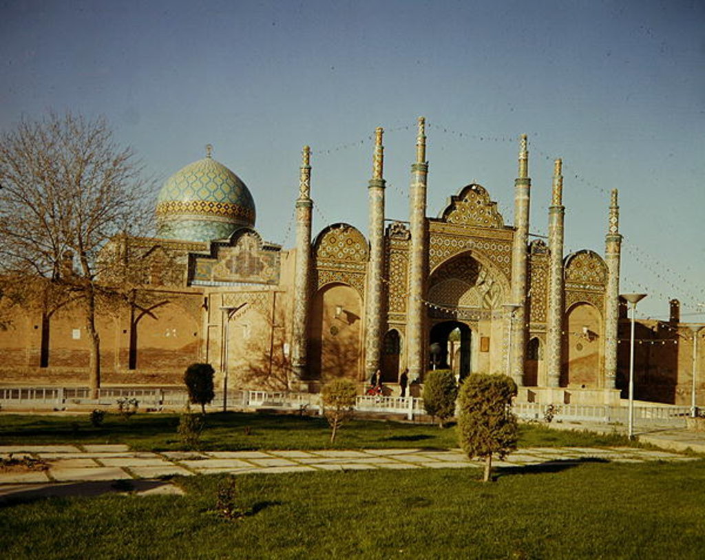 Detail of Mausoleum of Imamzadeh Hossein by Anonymous