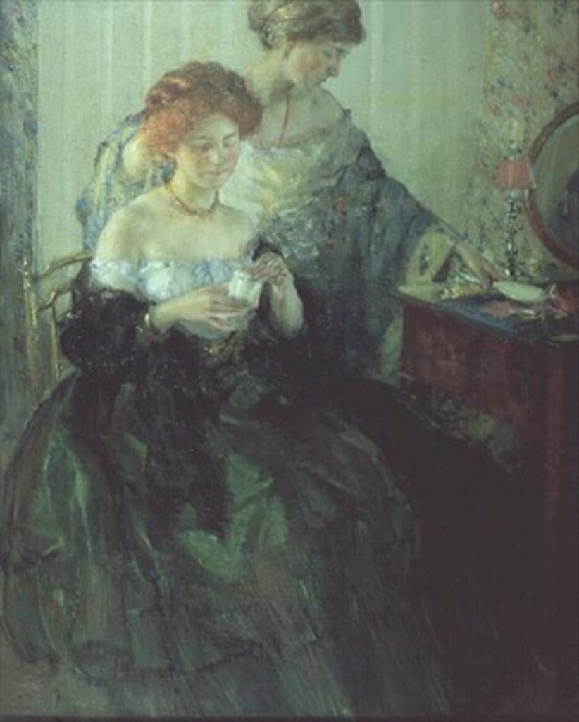 Detail of La Toilette by Richard Emil Miller