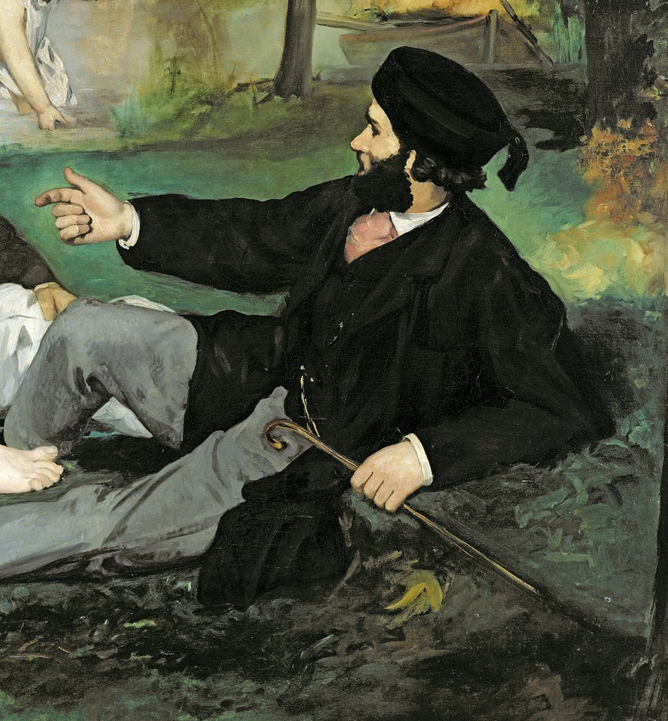 Detail of Dejeuner sur l'Herbe, 1863 by Edouard Manet