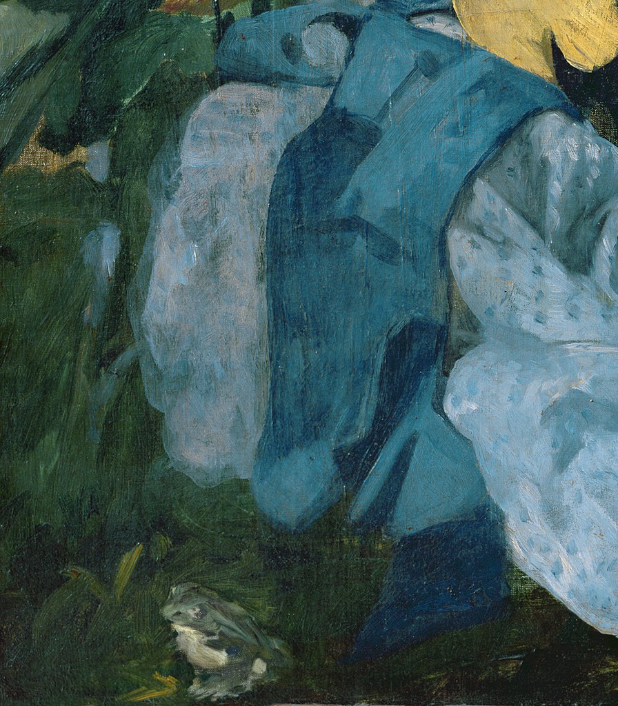 Detail of Dejeuner sur l'Herbe, 1863 by Edouard Manet