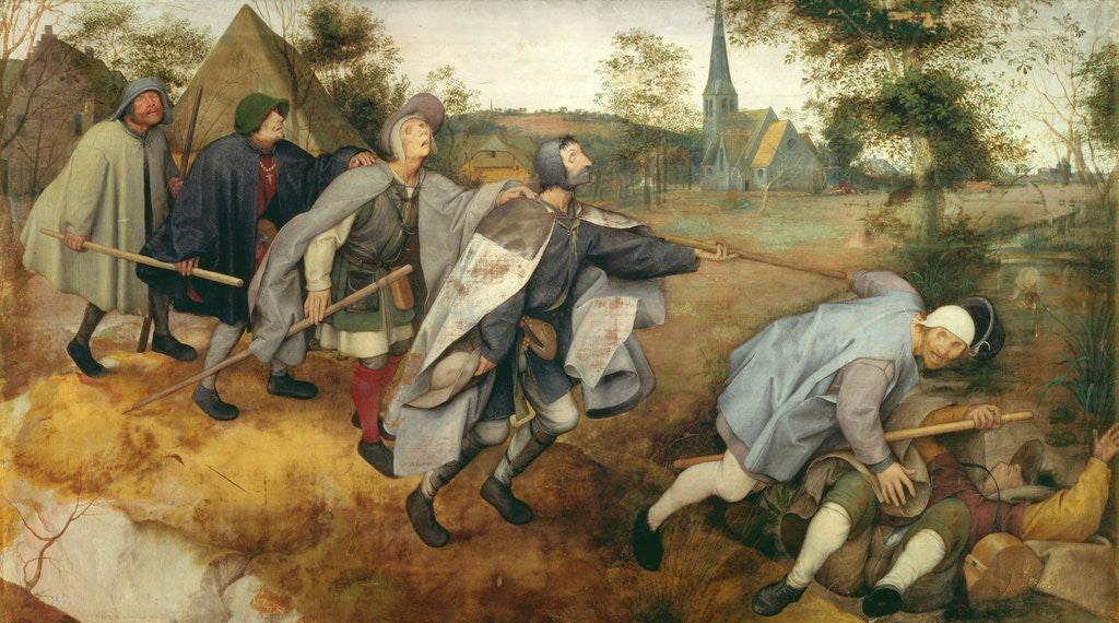 Detail of Parable of the Blind by Pieter Bruegel the Elder