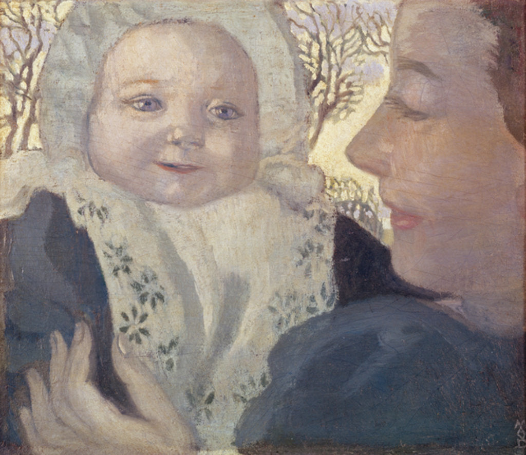 Detail of Bernadette and her Mother, c.1900 by Maurice Denis
