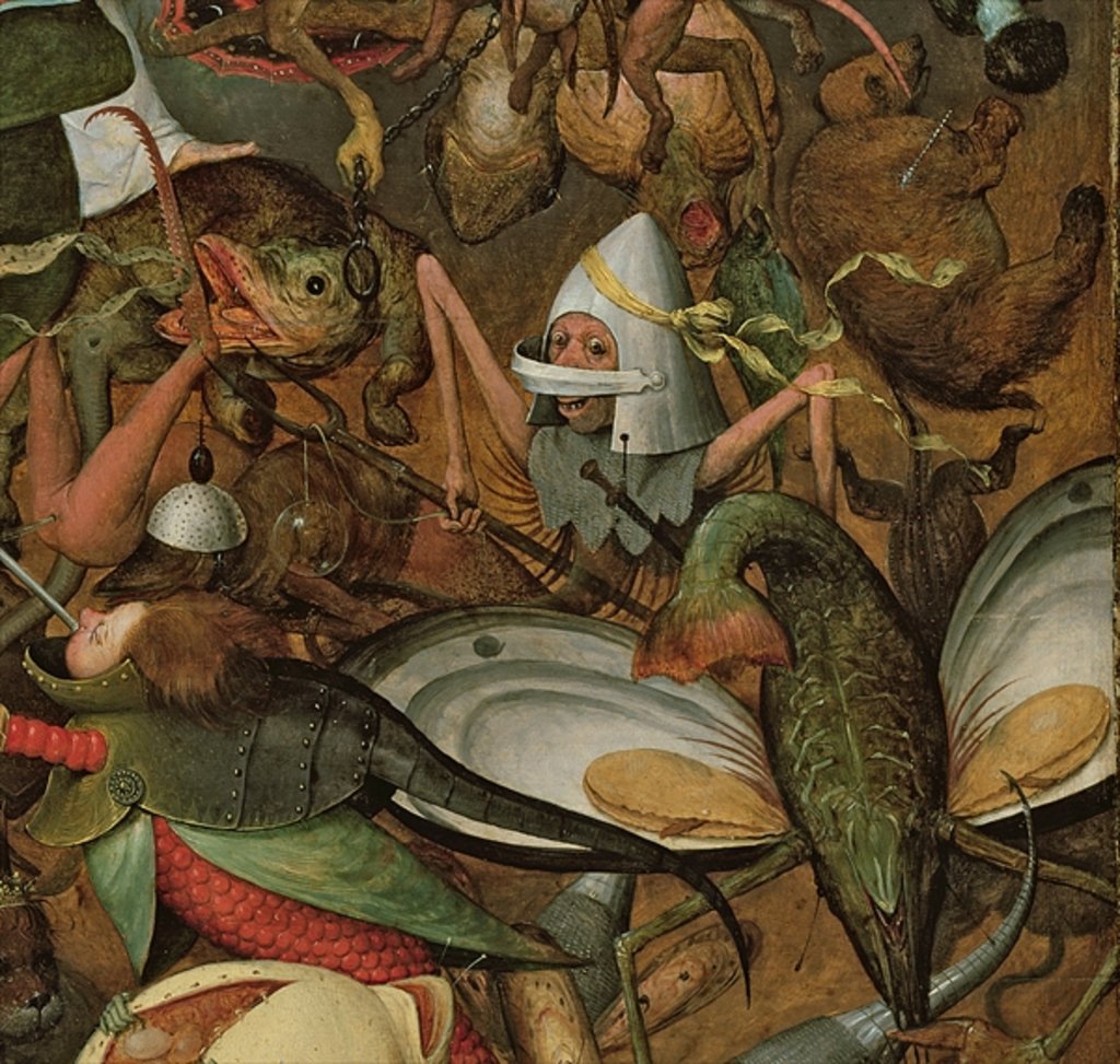 Detail of The Fall of the Rebel Angels, 1562 by Pieter the Elder Bruegel