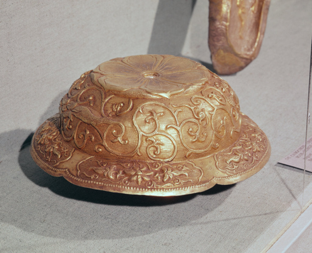 Detail of Ornament from horse harness, c.959 AD by Liao Dynasty Chinese School