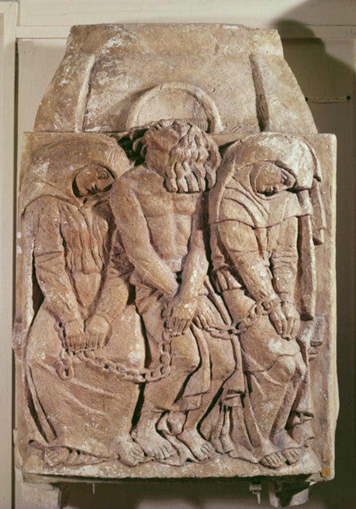 Detail of The Captives by Emile-Antoine Bourdelle