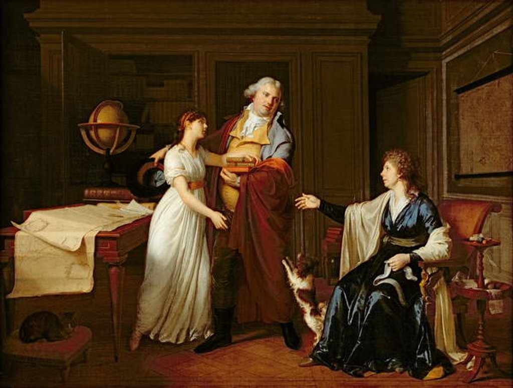 Family Portrait, 1798 by Jacques Augustin Catherine Pajou