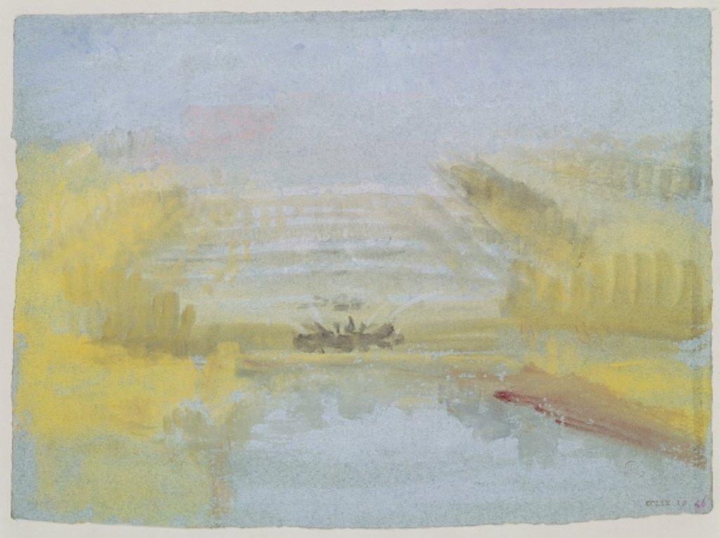 Detail of The Fountains at Versailles, 1826-33 by Joseph Mallord William Turner