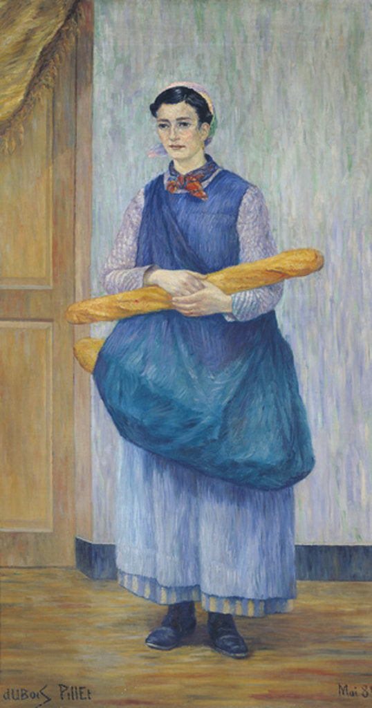Detail of Lady Carrying Bread, 1889 by Albert Dubois-Pillet