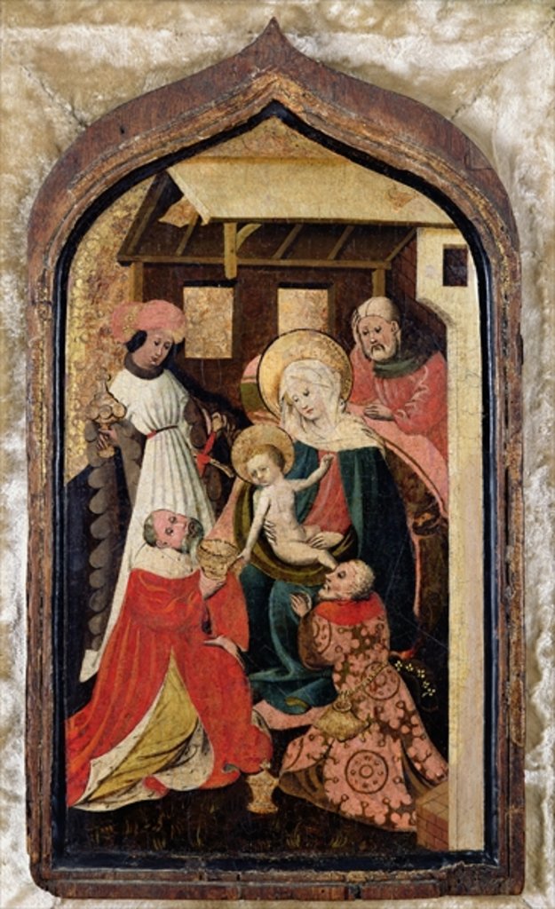 Detail of The Adoration of the Magi by French School