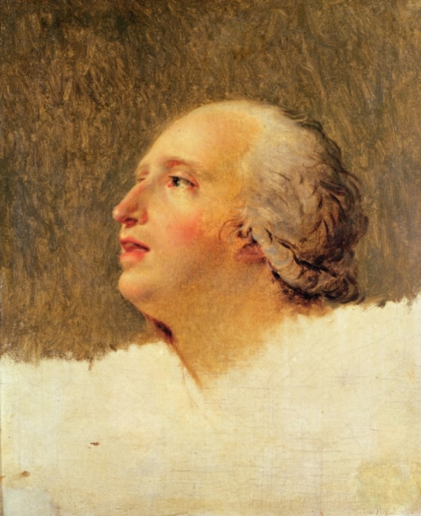 Detail of Portrait of Pierre Louis Prieur by Jacques Louis David