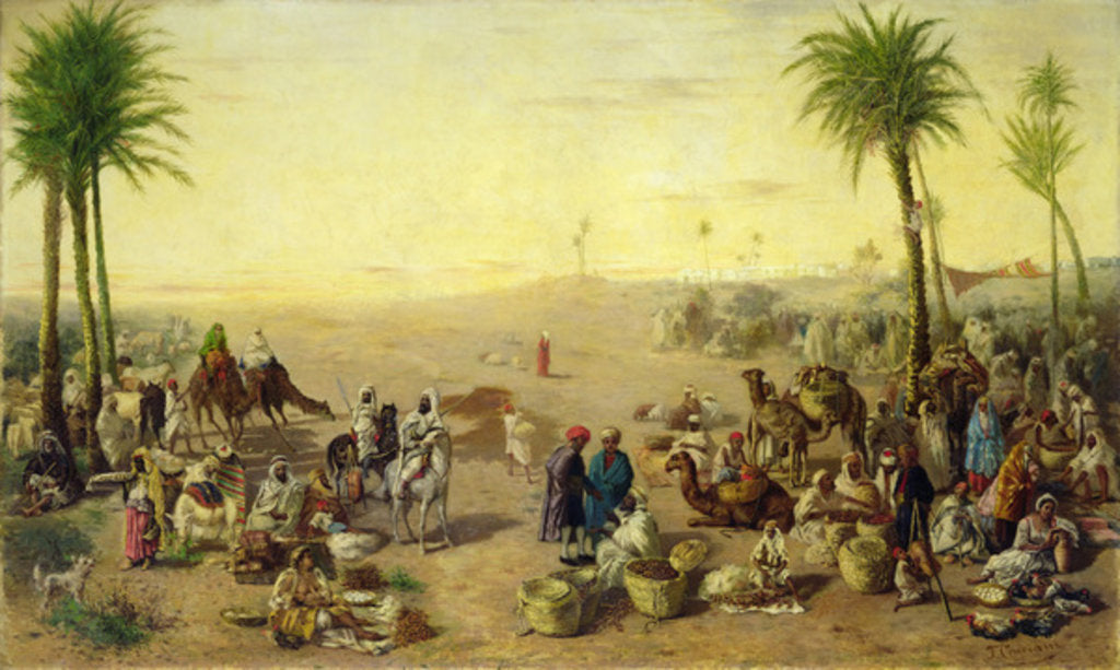 Detail of Arab Market by J. Cruciani