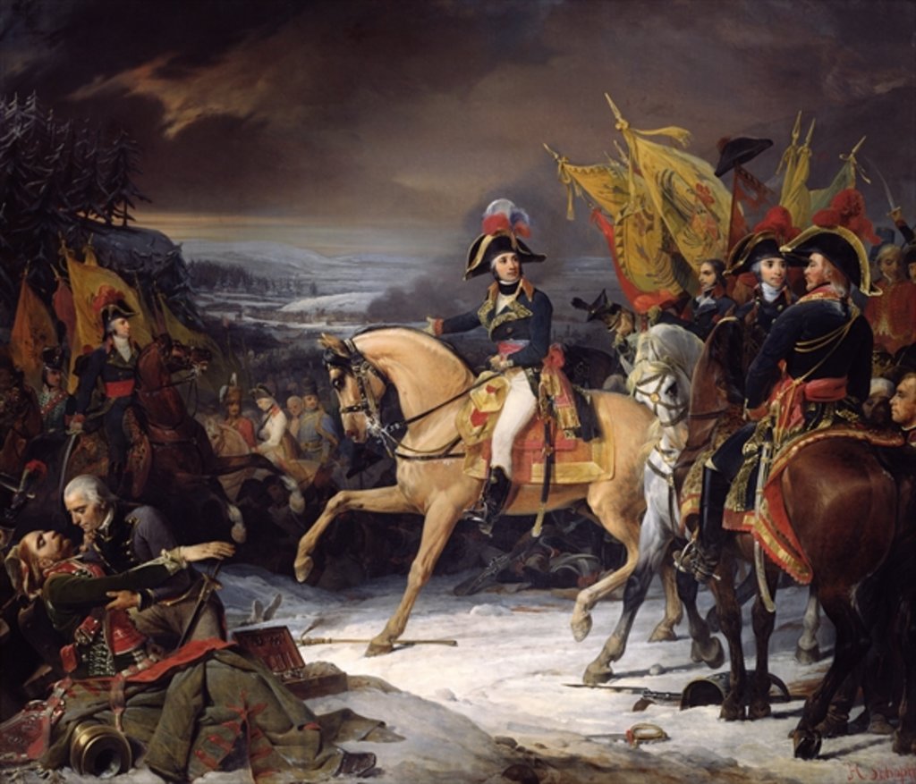 Detail of The Battle of Hohenlinden, 3rd December 1800, 1836 by Henri-Frederic Schopin