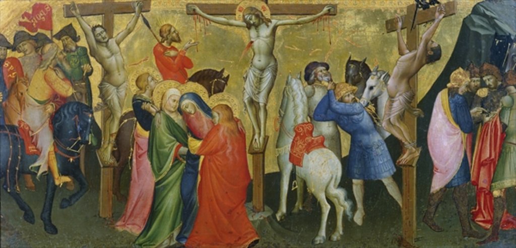 Detail of The Crucifixion by Lorenzo Monaco