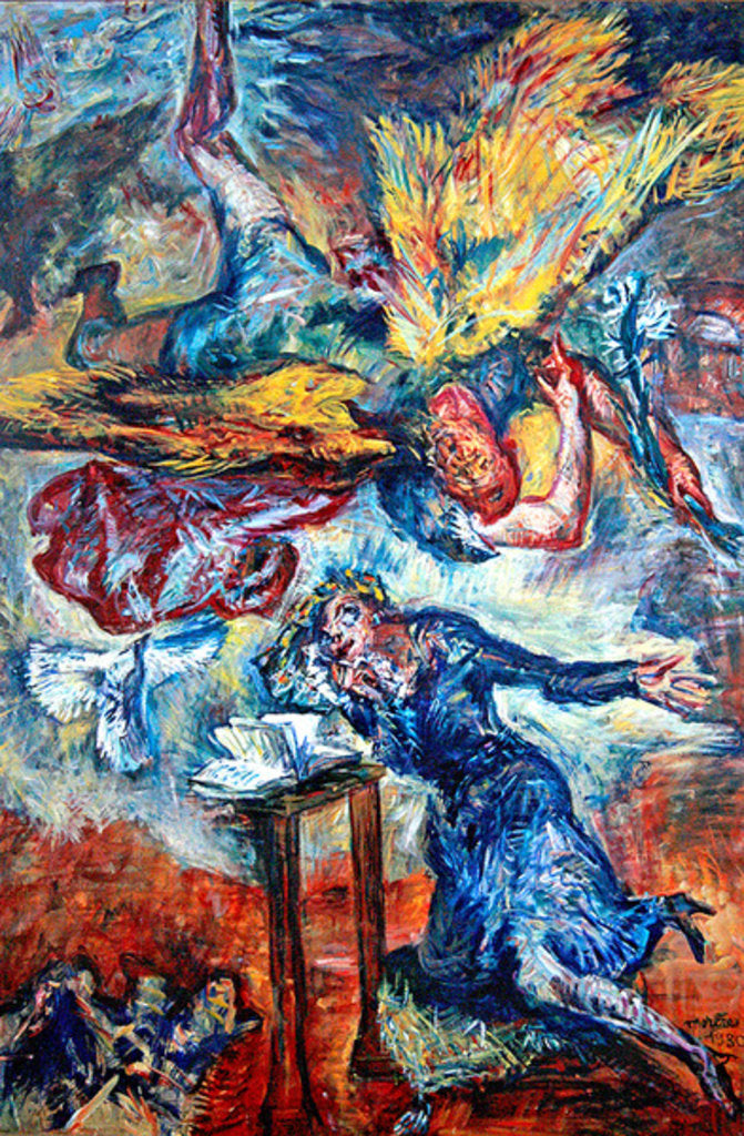Detail of Annunciation, 1930 by Rene Morere