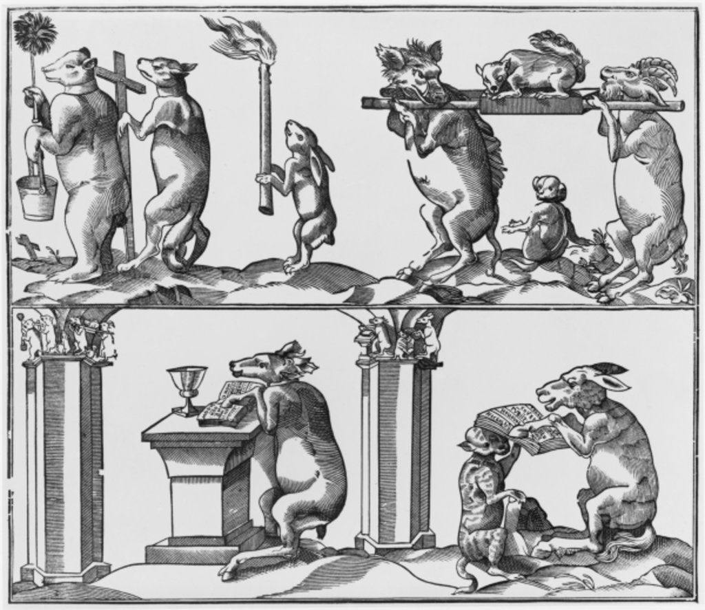 Detail of Procession by French School