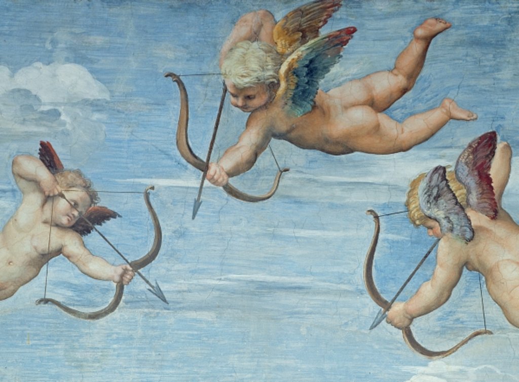 Detail of The Triumph of Galatea, 1512-14 by Raphael