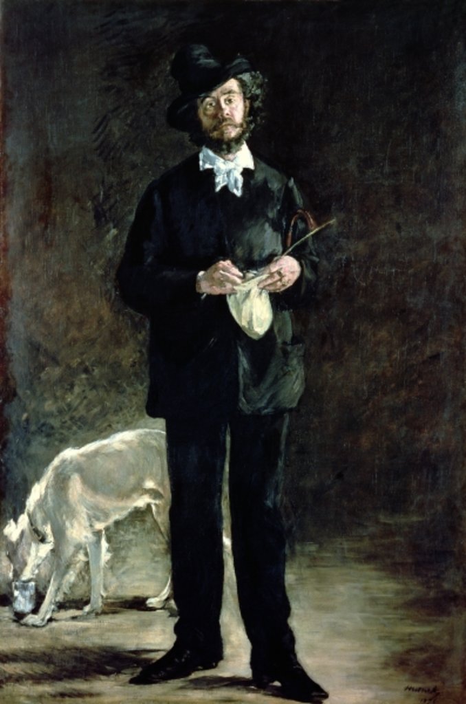 Detail of The Artist, or Portrait of Gilbert Marcellin Desboutin, 1875 by Edouard Manet