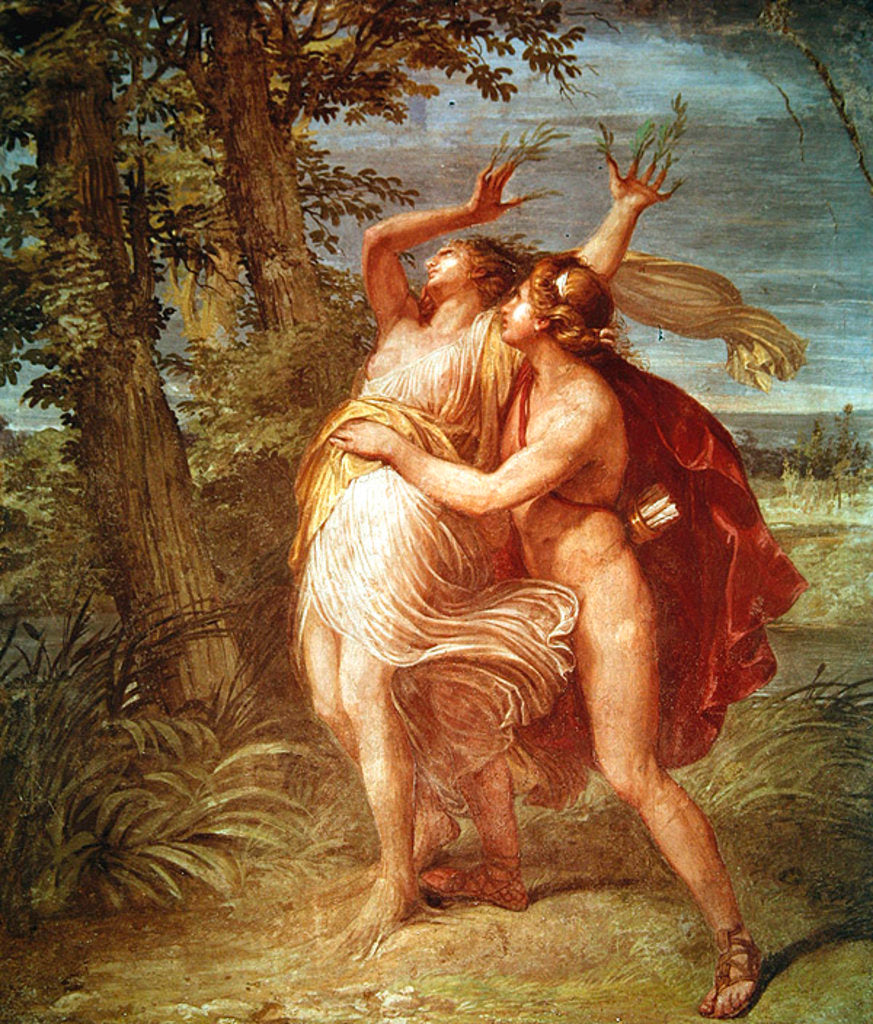 Detail of Apollo and Daphne by Andrea the Elder Appiani