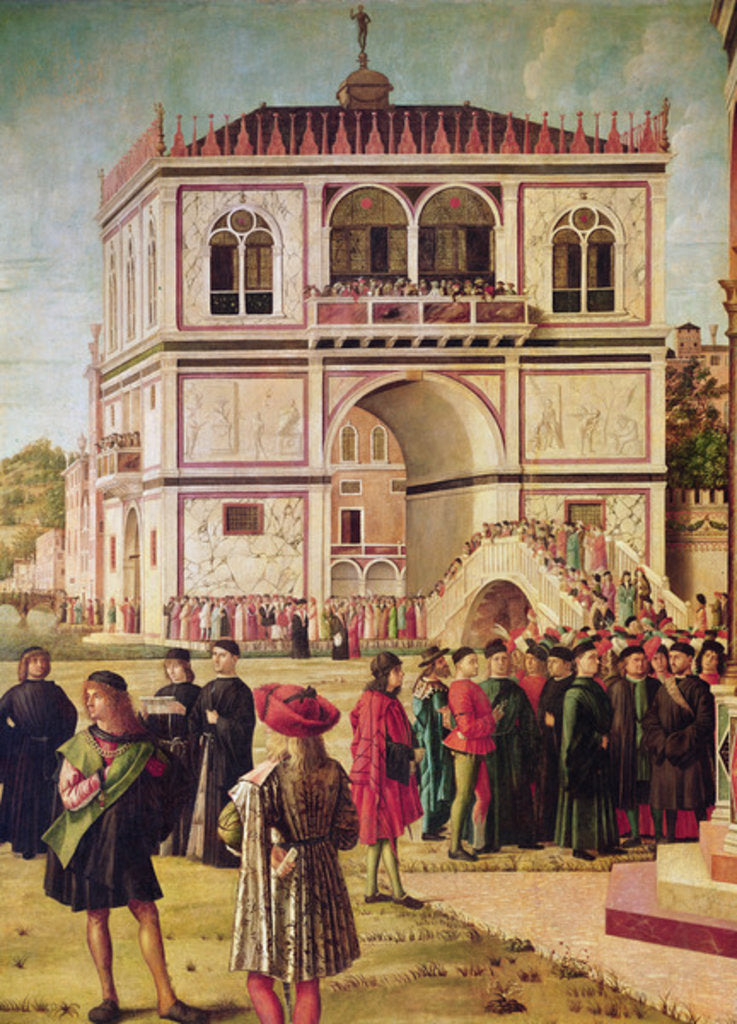 Detail of Detail of the Return of the English Ambassadors by Vittore Carpaccio