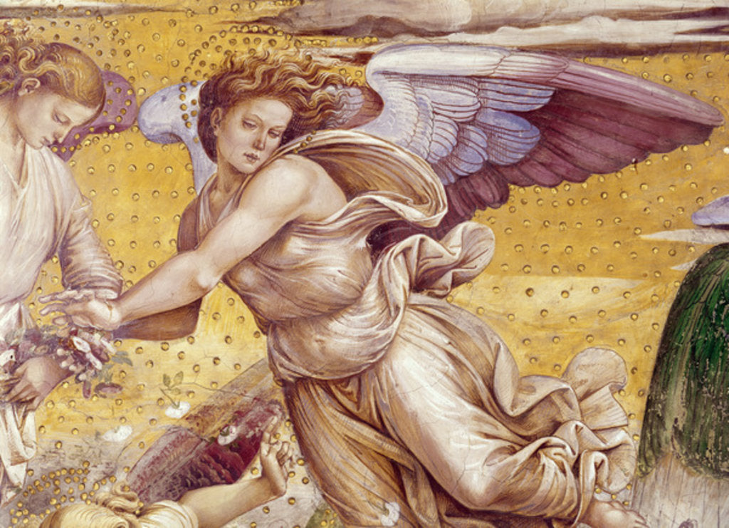 Detail of Detail of the Elect in Paradise by Luca Signorelli