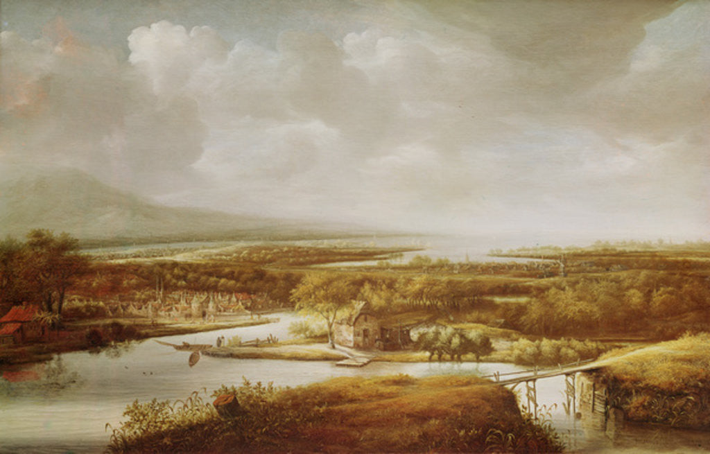 Detail of Landscape by Jan van der Meer