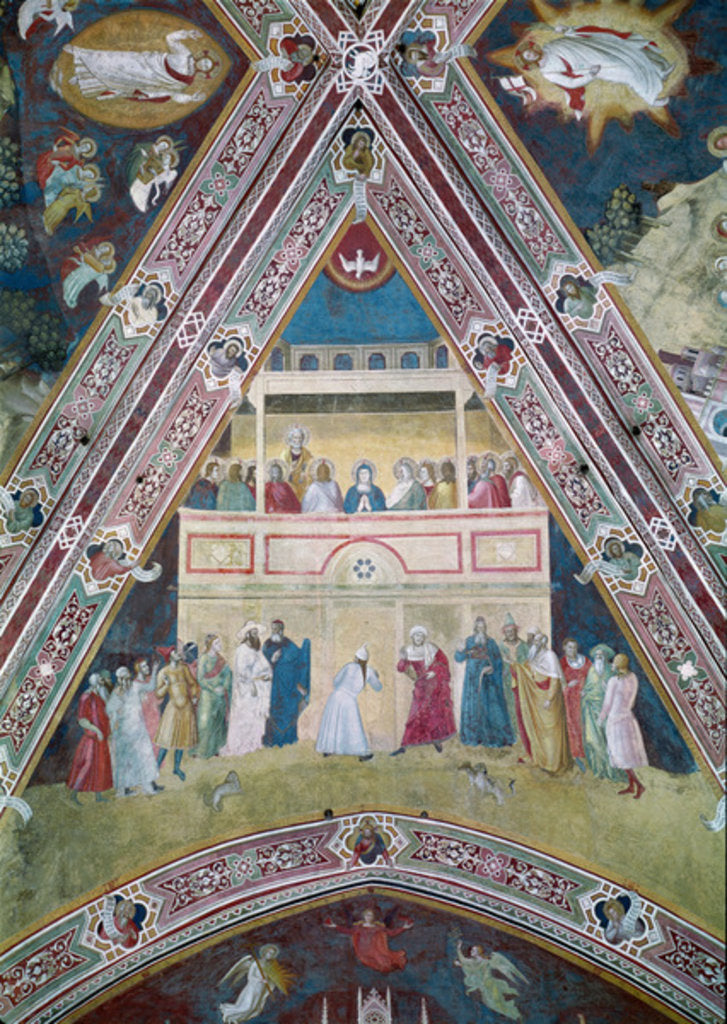 Detail of Pentecost by Andrea di Bonaiuto