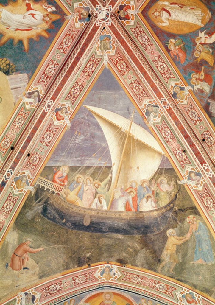 Detail of Saint Peter's Boat, c.1366-1368 by Andrea di Bonaiuto