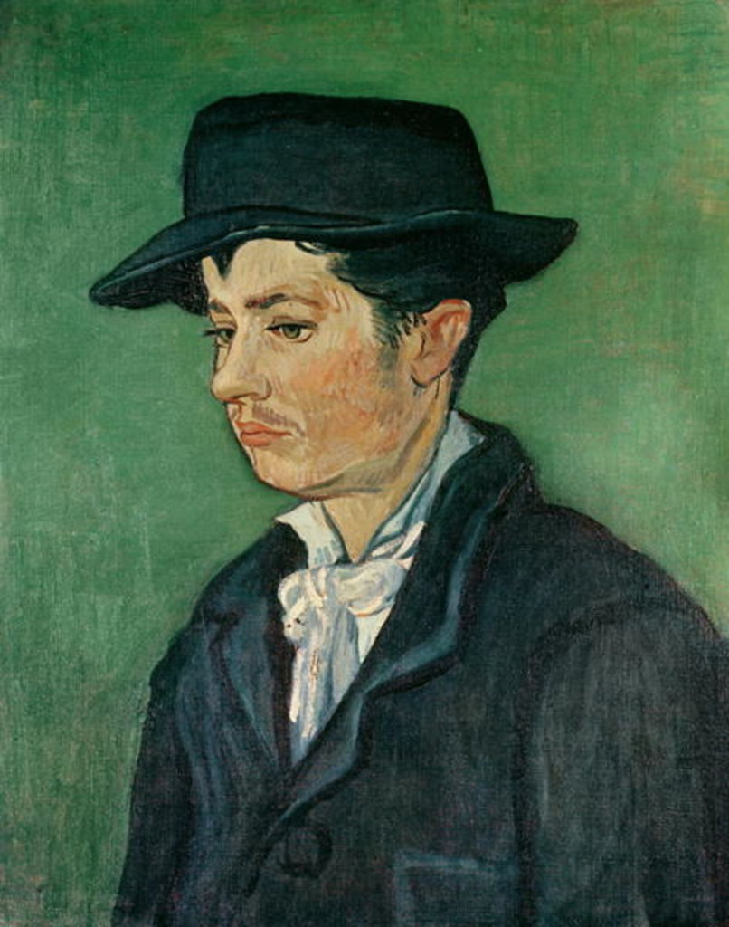 Detail of Portrait of Armand Roulin, 1888 by Vincent van Gogh