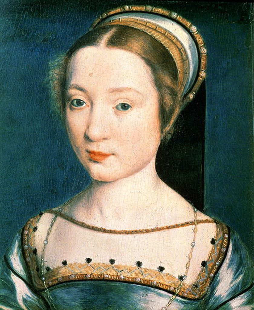 Detail of Portrait of Queen Claude by Corneille de Lyon